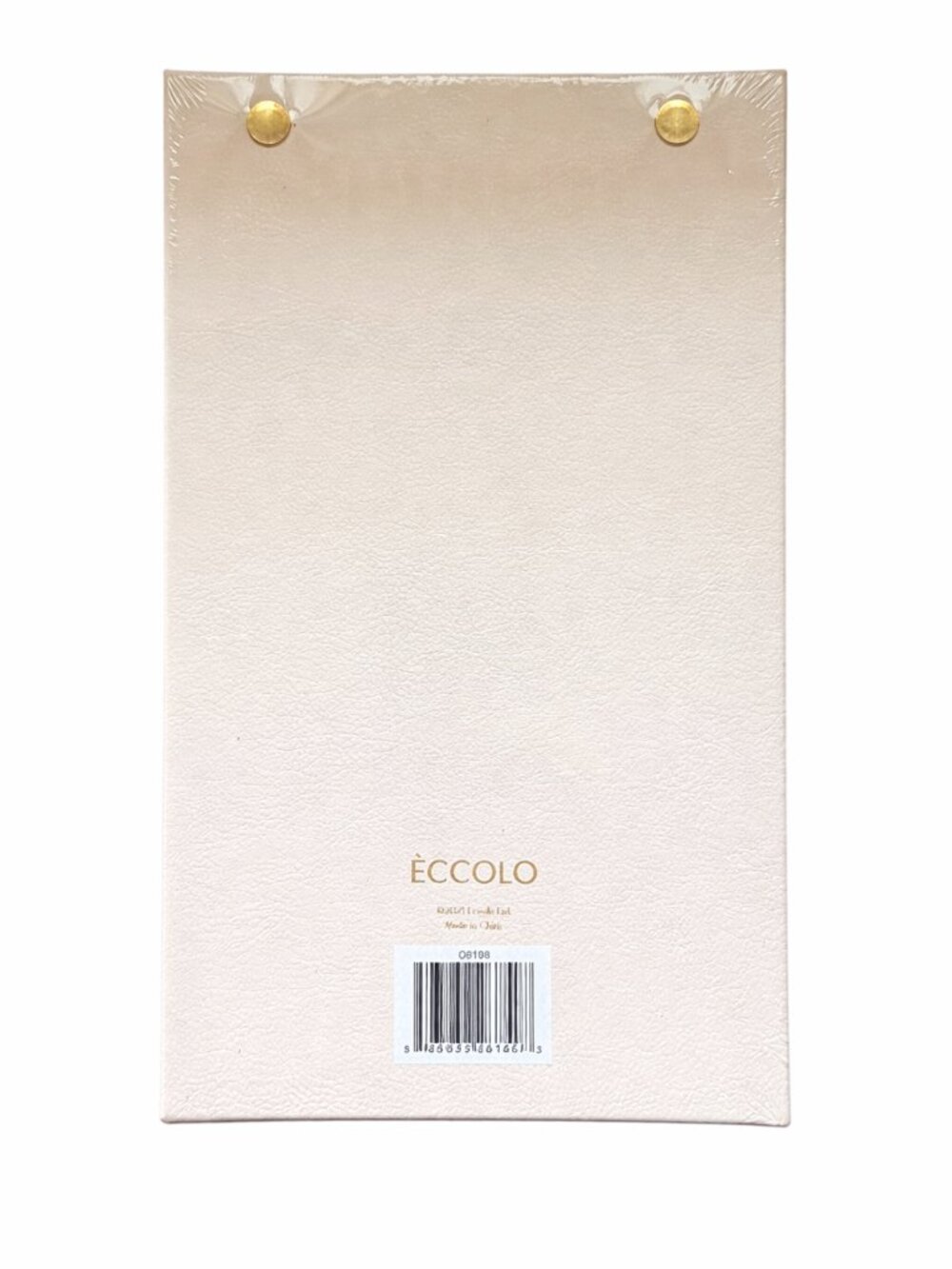 Neutral Luxe Deskpad Notepad Gold Detail Minimal Office Eccolo NEW Sealed - Picture 3 of 4